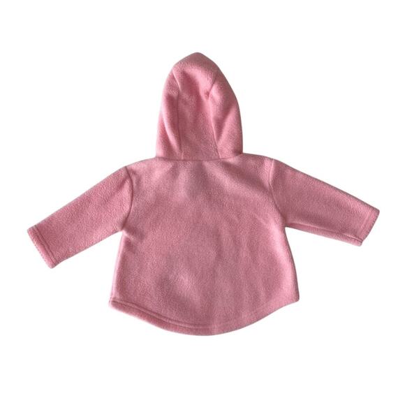 Miniwear Vintage Widgeon Kids Style Pink Fleece Baby Girl Sweater Jacket Hoodie - Picture 5 of 5
